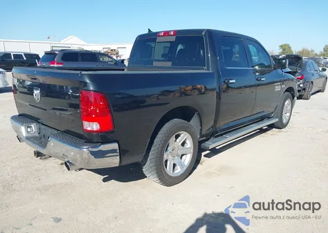 2017 Ram 1500 Lone Star Silver 4X2 5'7 Box z USA, uszkodzony, nr VIN 1C6RR6LT6HS825621